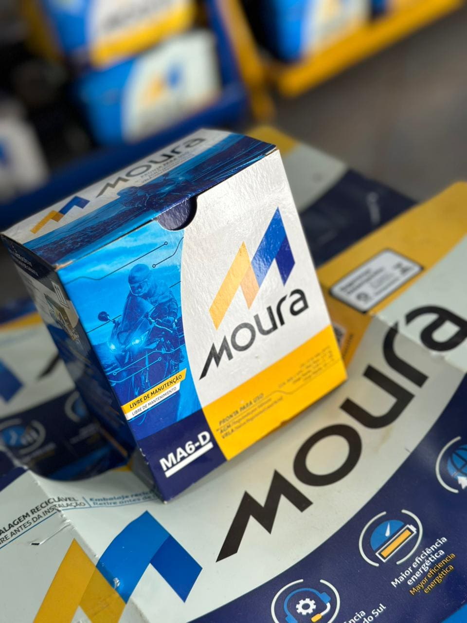 Bateria Moura 6AH AGM